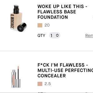 IL Makiage foundation,concealer and eyeliner. Shade20 Original box never used.